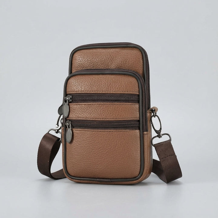 Verstelbare Crossbody Schoudertas - LeatherLuxe