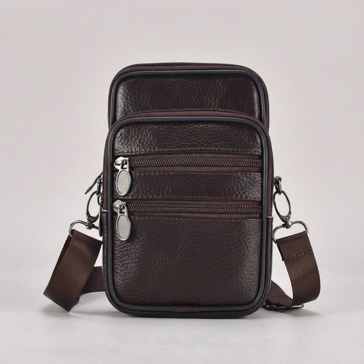 Verstelbare Crossbody Schoudertas - LeatherLuxe