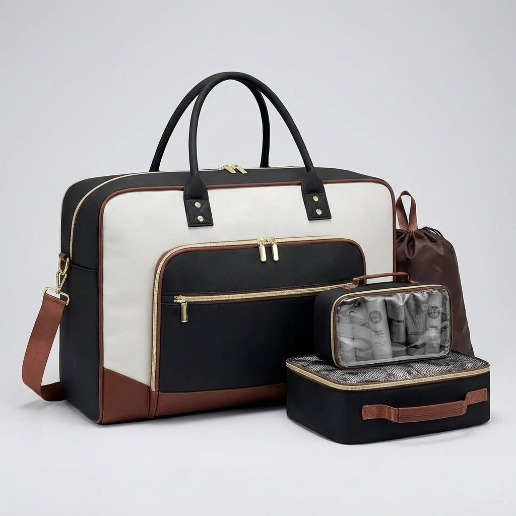 Vierdelige Draagbare Reisset - CarrySmart
