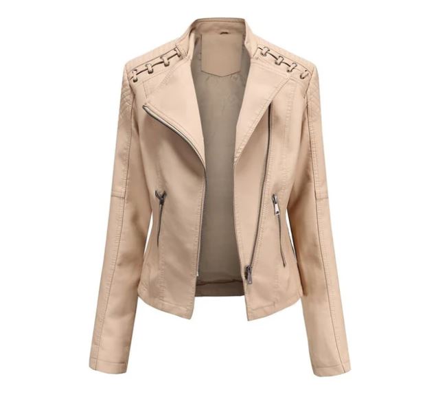 Vintage-Inspirierte Bikerjacke - Lily