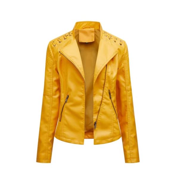Vintage-Inspirierte Bikerjacke - Lily