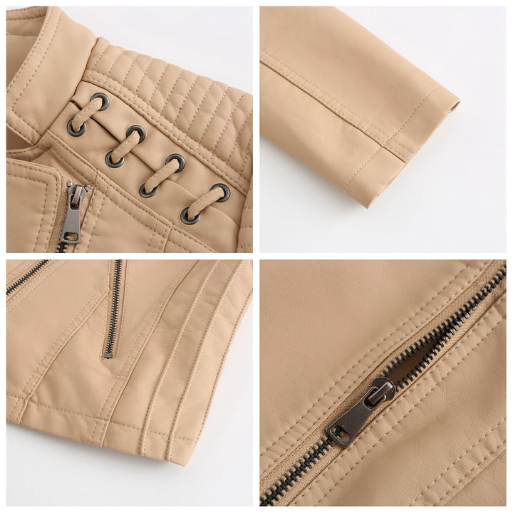 Vintage-Inspirierte Bikerjacke - Lily