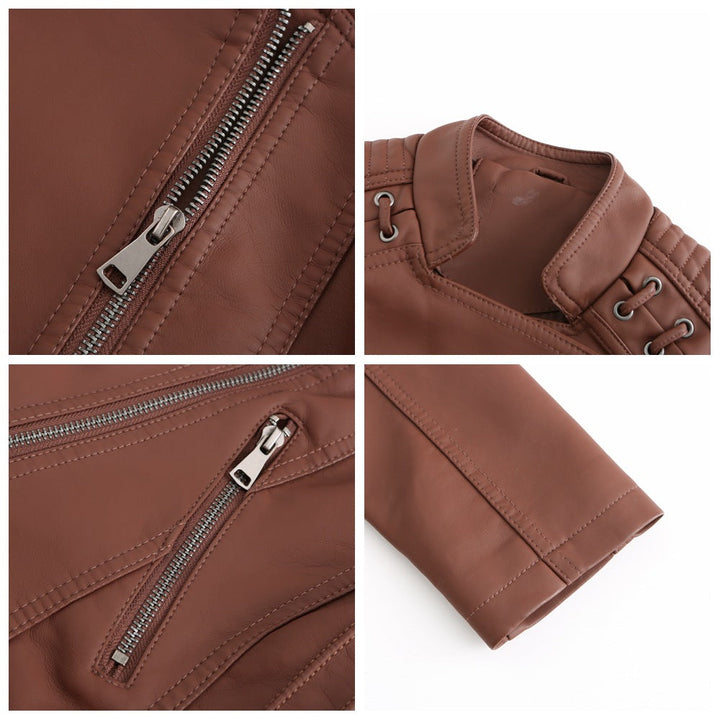 Vintage-Inspirierte Bikerjacke - Lily