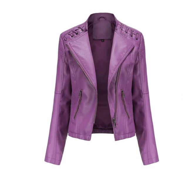 Vintage-Inspirierte Bikerjacke - Lily