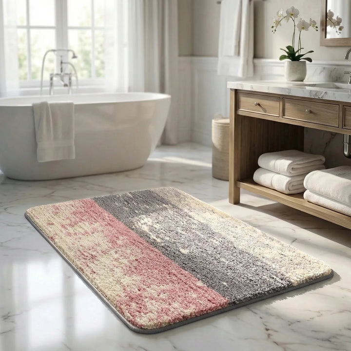 Vintage Inspired Bath Rug - VeloriaRug