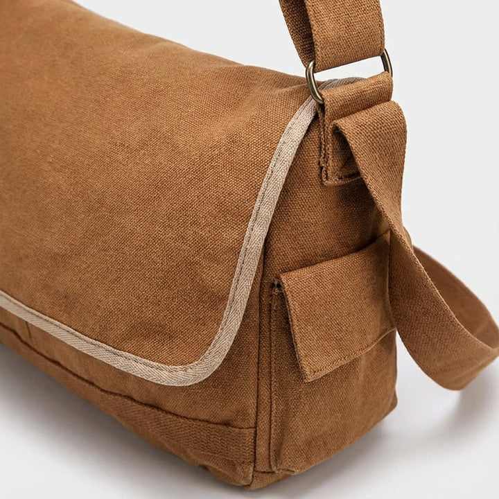 Vintage Canvas Schoudertas - UrbanSatchel