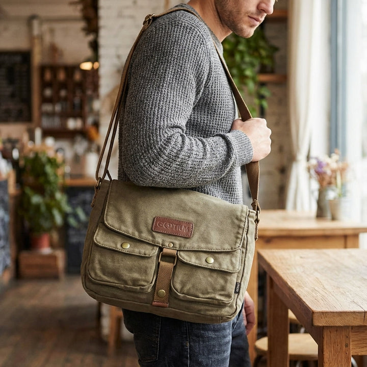 Vintage Stijl Crossbody Tas - Carryforge
