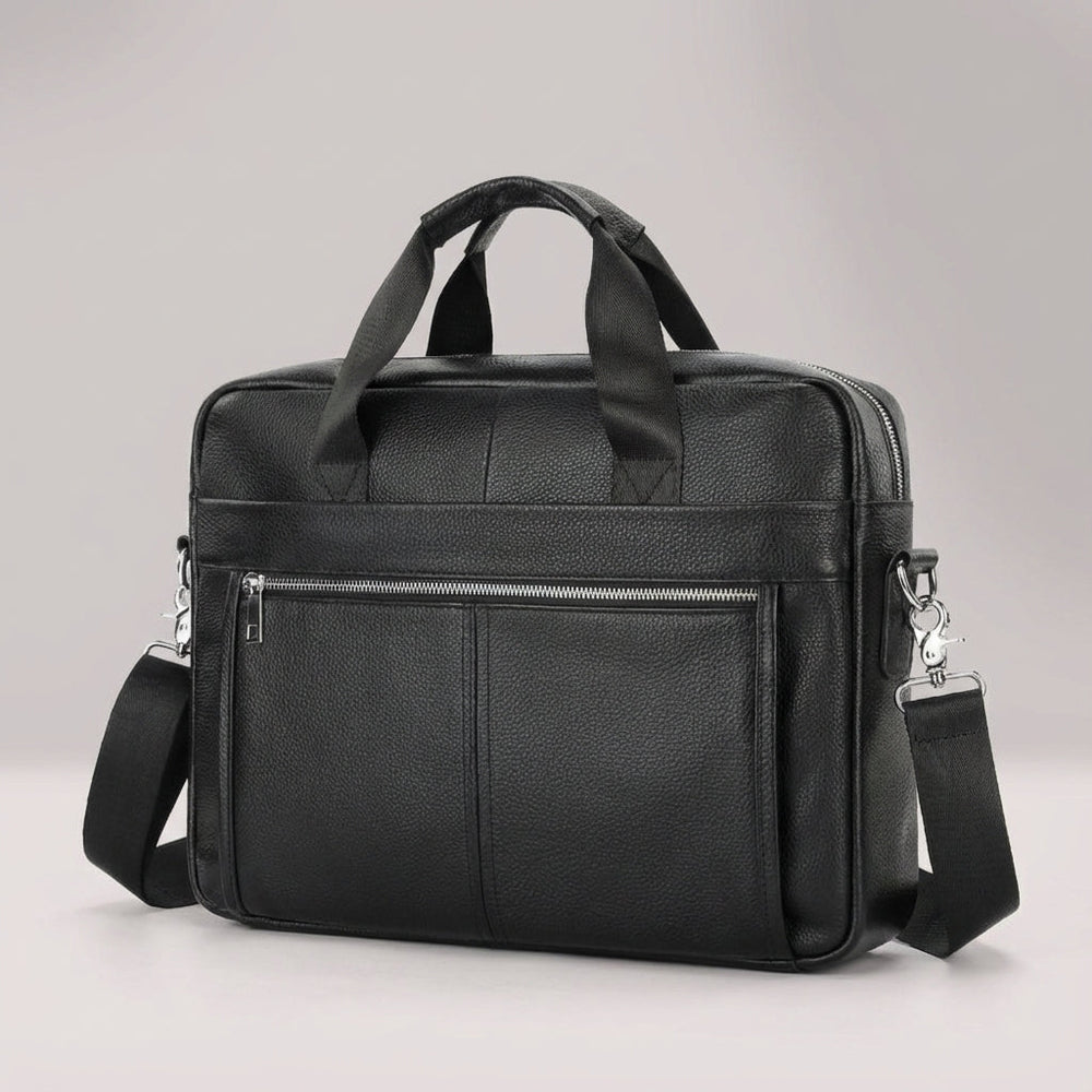 Vintage Stijl Rundleer Aktetas - BriefLux