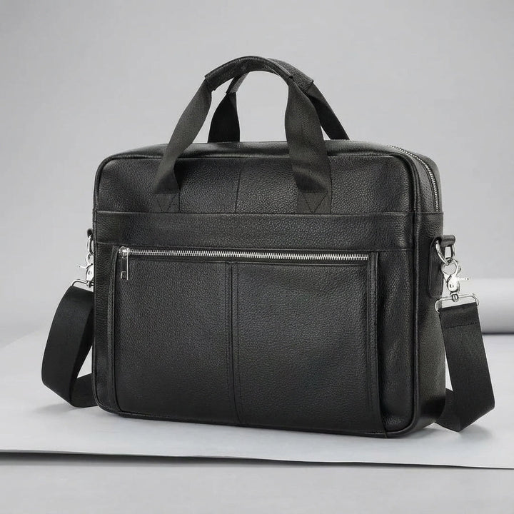 Vintage Stijl Rundleer Aktetas - BriefLux