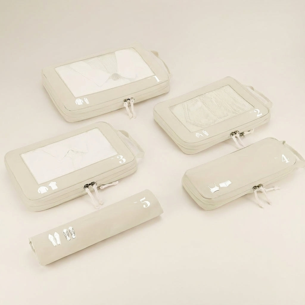 Visueel Overzicht Bagage Organizers - OrgaSwift