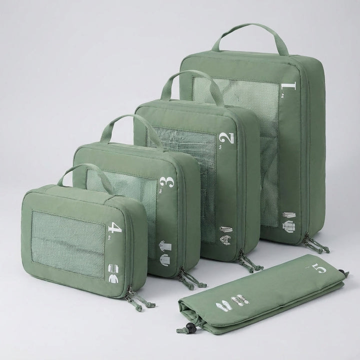 Visueel Overzicht Bagage Organizers - OrgaSwift