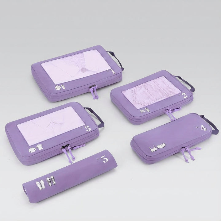 Visueel Overzicht Bagage Organizers - OrgaSwift