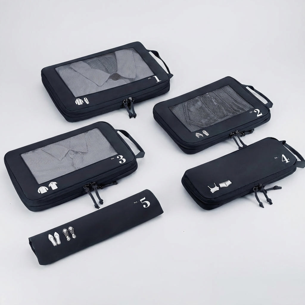 Visueel Overzicht Bagage Organizers - OrgaSwift