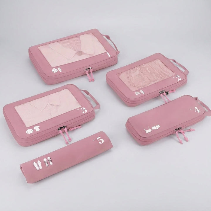 Visueel Overzicht Bagage Organizers - OrgaSwift