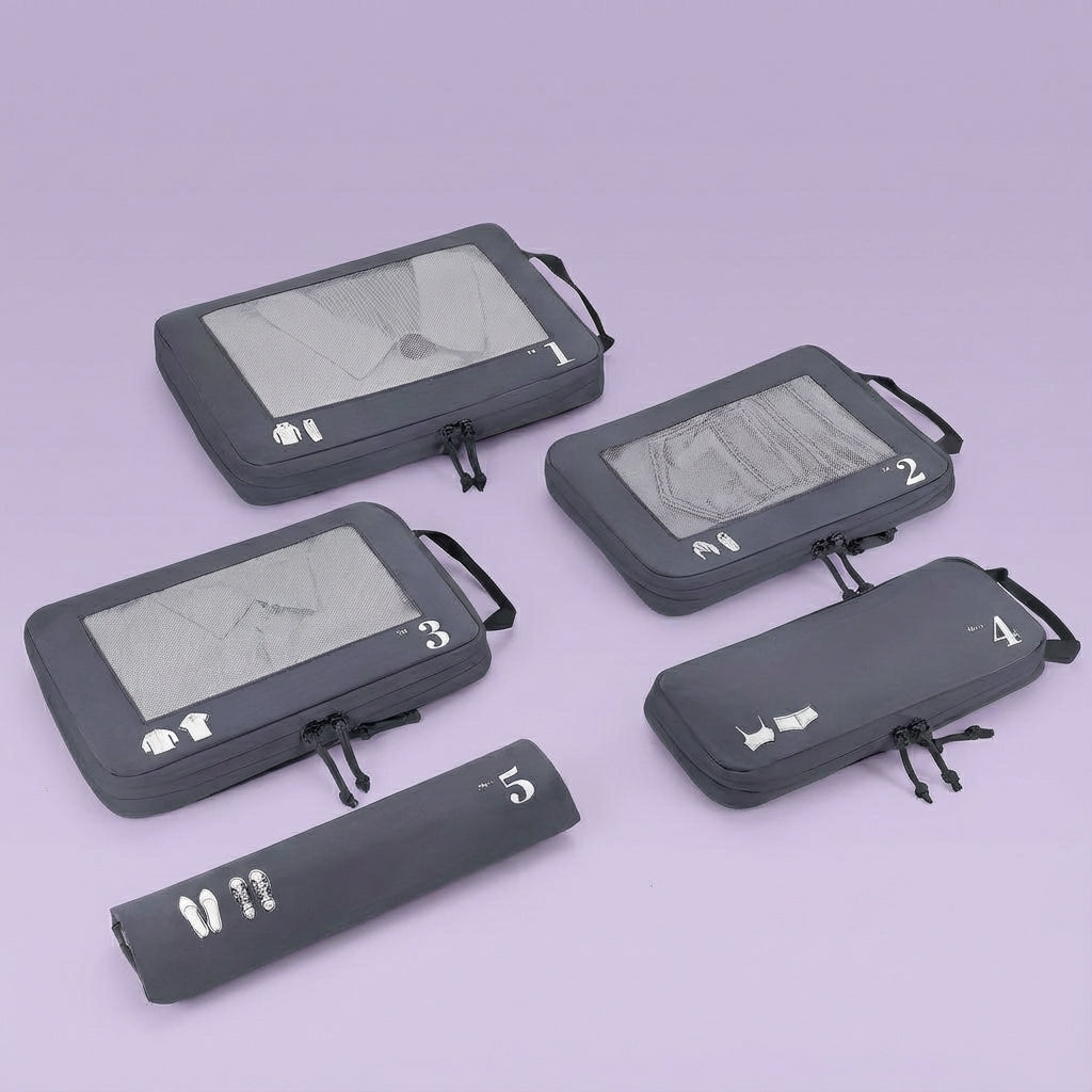 Visueel Overzicht Bagage Organizers - OrgaSwift