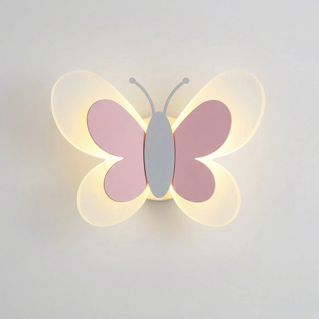 Vlindervormige LED-Wandlamp Met Warm Licht - Winglow