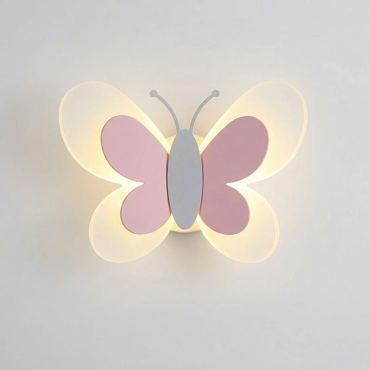 Vlindervormige LED-Wandlamp Met Warm Licht - Winglow