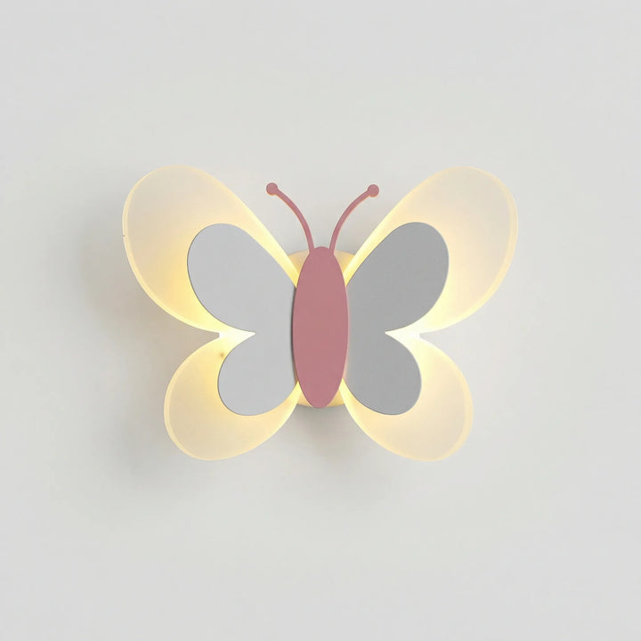 Vlindervormige LED-Wandlamp Met Warm Licht - Winglow