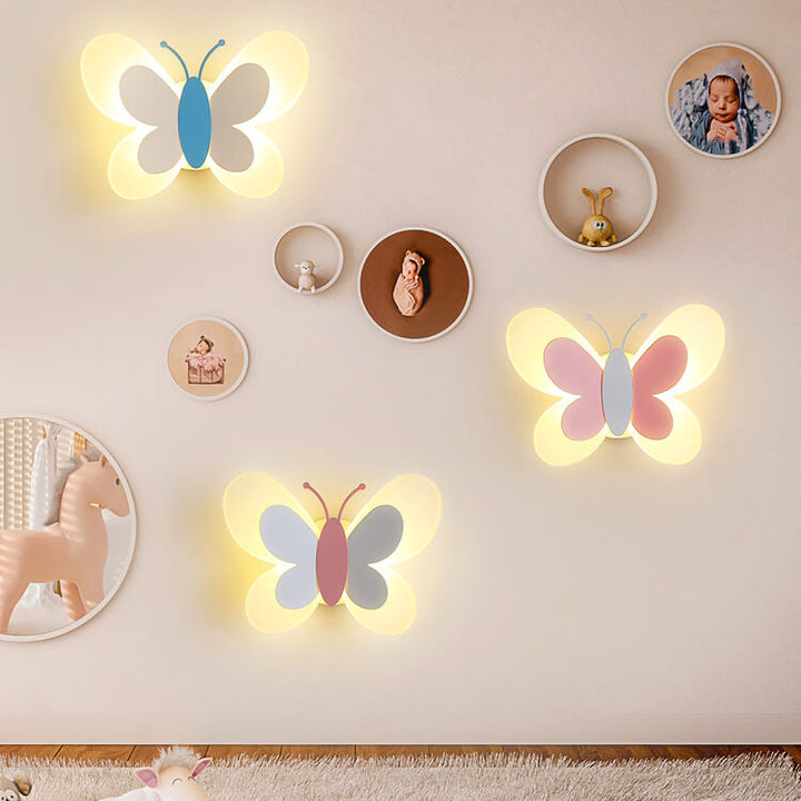 Vlindervormige LED-Wandlamp Met Warm Licht - Winglow
