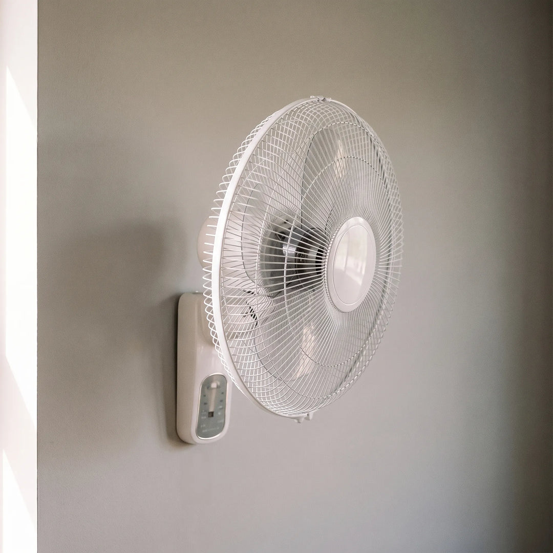 Wall Mount Oscillating Fan With Remote Control - Zirkura