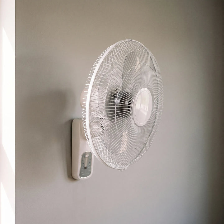 Wall Mount Oscillating Fan With Remote Control - Zirkura