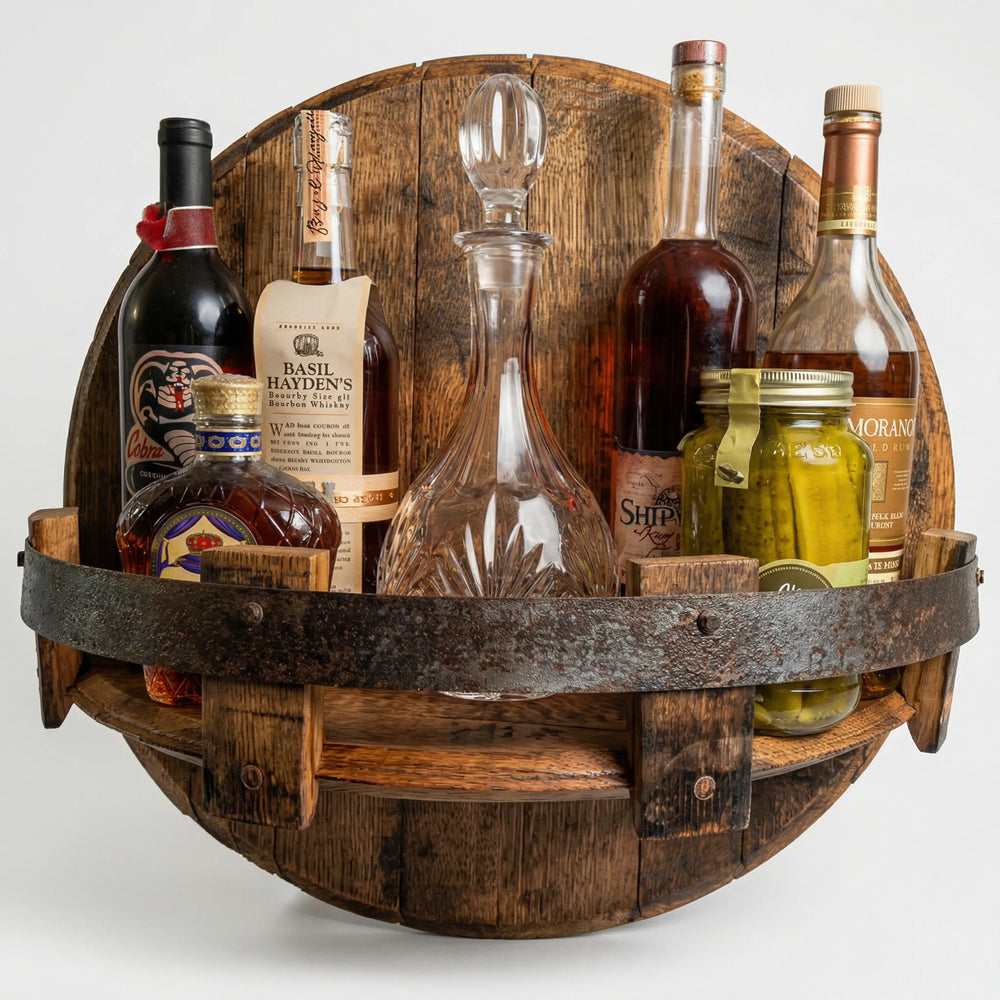 Wall Mounted Beverage Shelf - HeritageHue