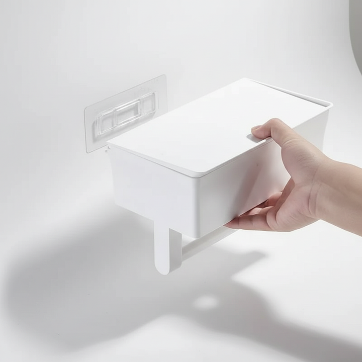 Wandmontierter Toilettenpapierhalter - LavoMate