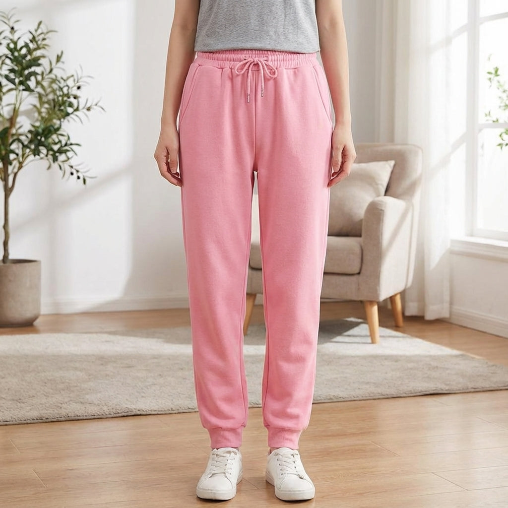 Weiche Baumwollmix Jogginghose - Tiffany