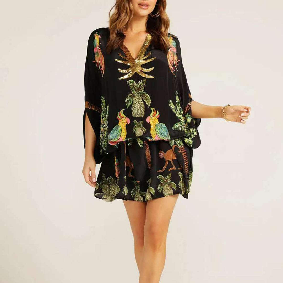 Weites Knöchel-Kaftan - Luana