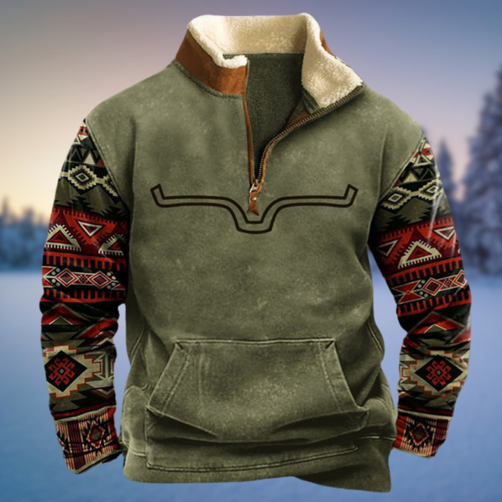Western-Inspirierter Pullover - Jaden