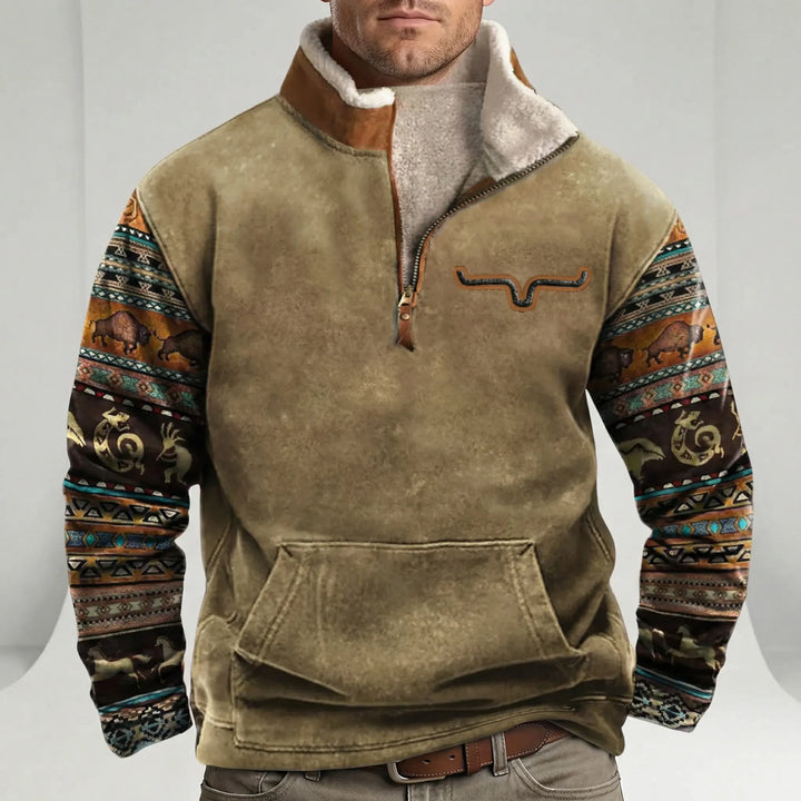 Western-Inspirierter Pullover - Jaden