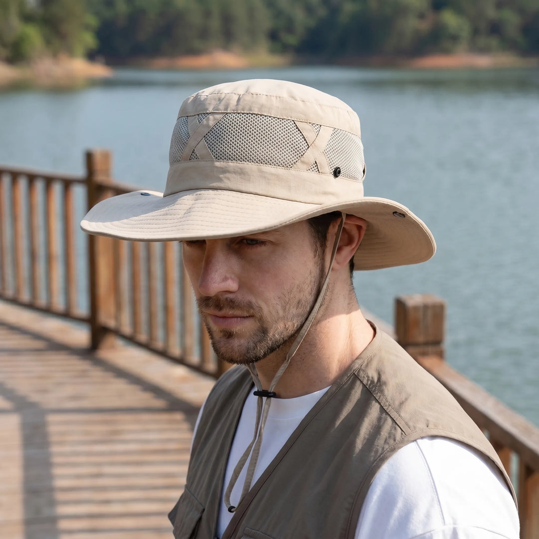 Wide Brim Fishing Hat - Zephyn