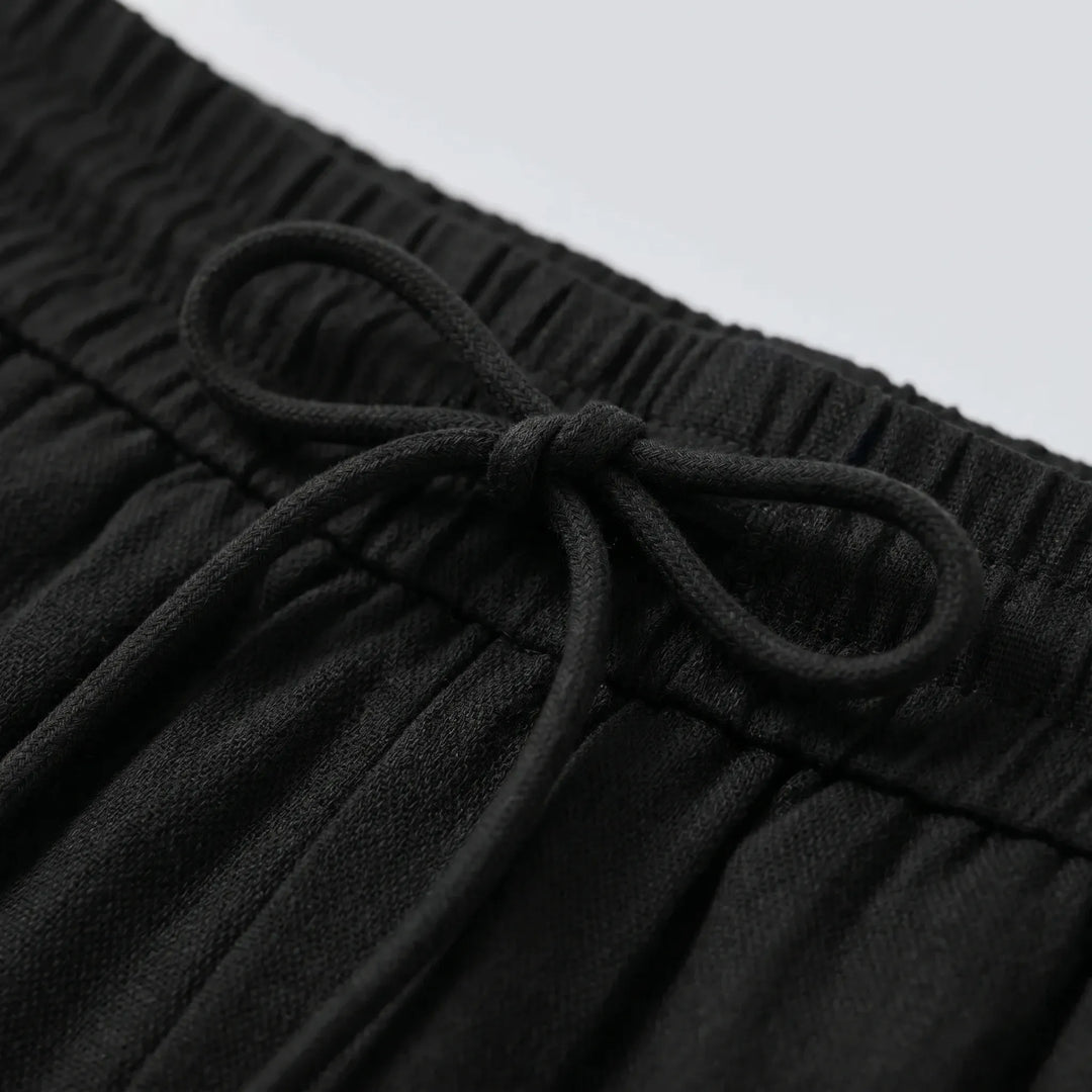 Wide Leg Casual Trousers - Peggy