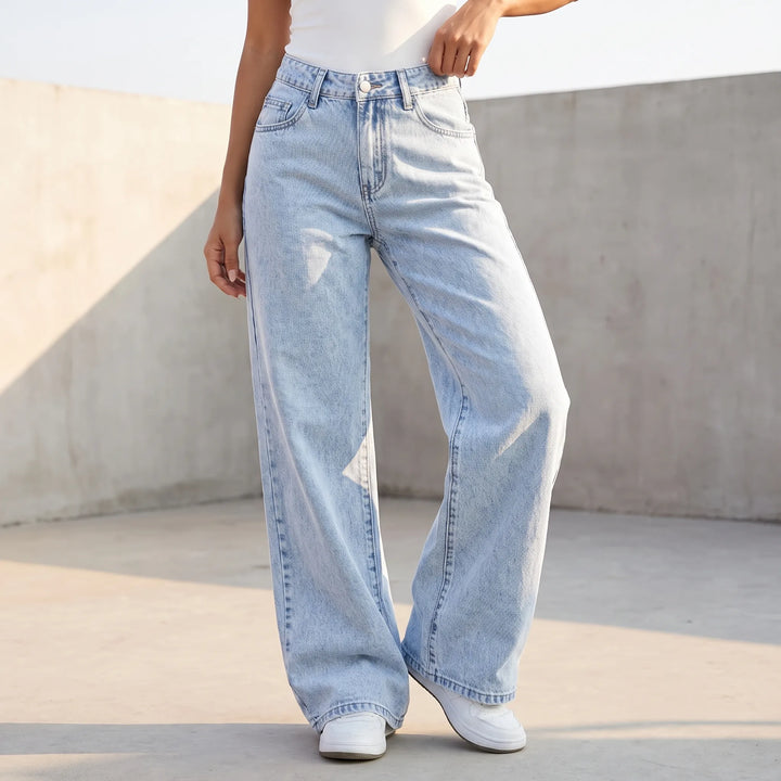 Wide Leg Jeans Women -  Jill