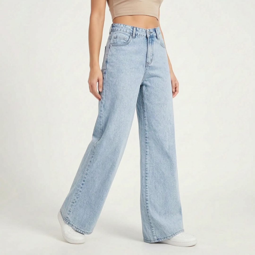 Wide Leg Jeans Women -  Jill