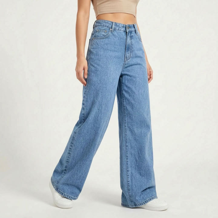 Wide Leg Jeans Women -  Jill