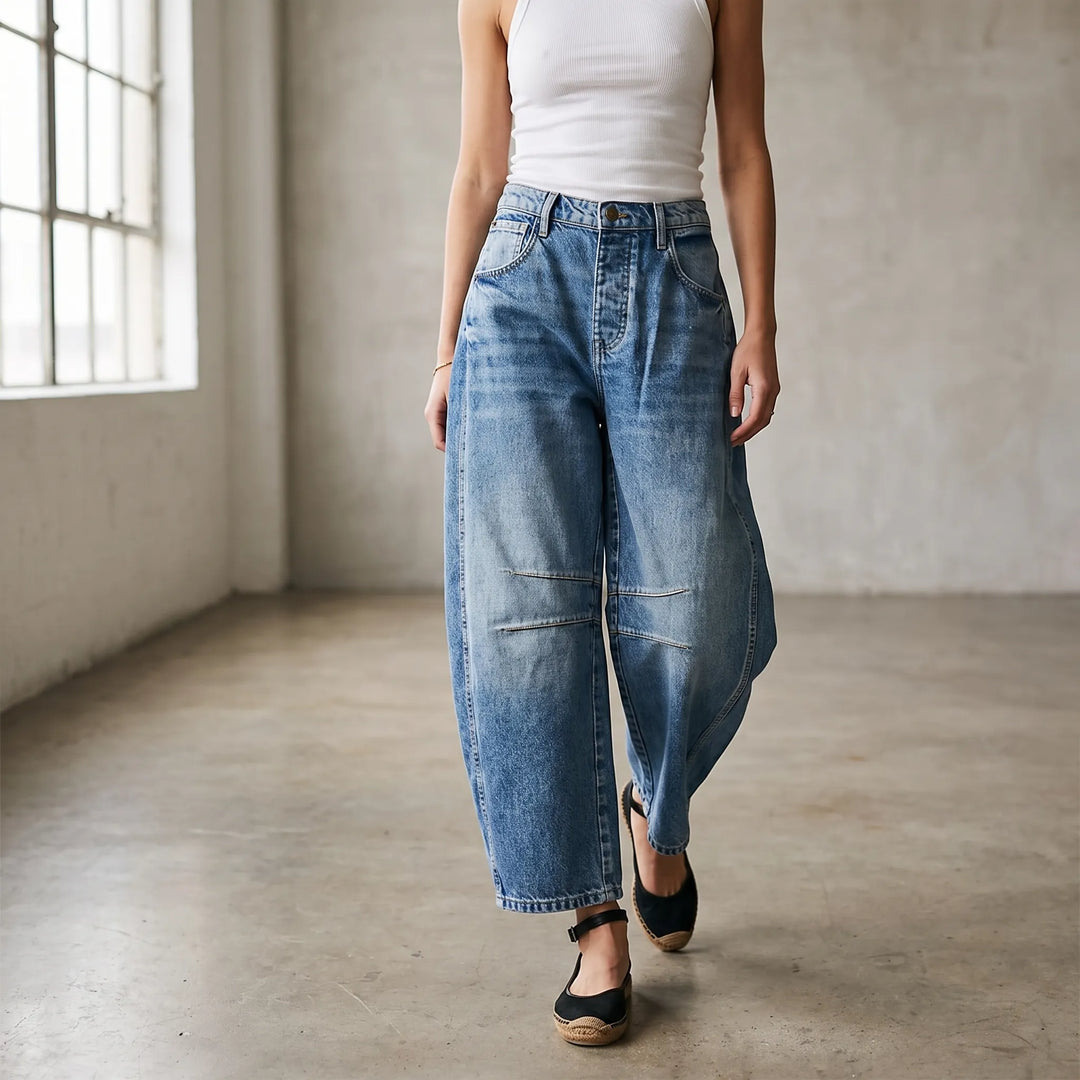 Wide Leg Jeans Women -  Juanita