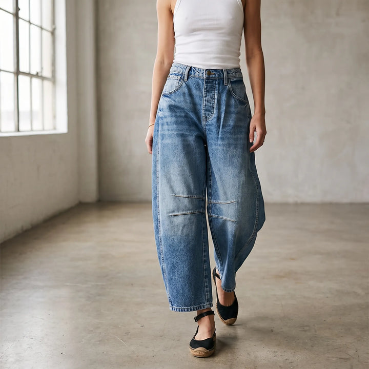 Wide Leg Jeans Women -  Juanita