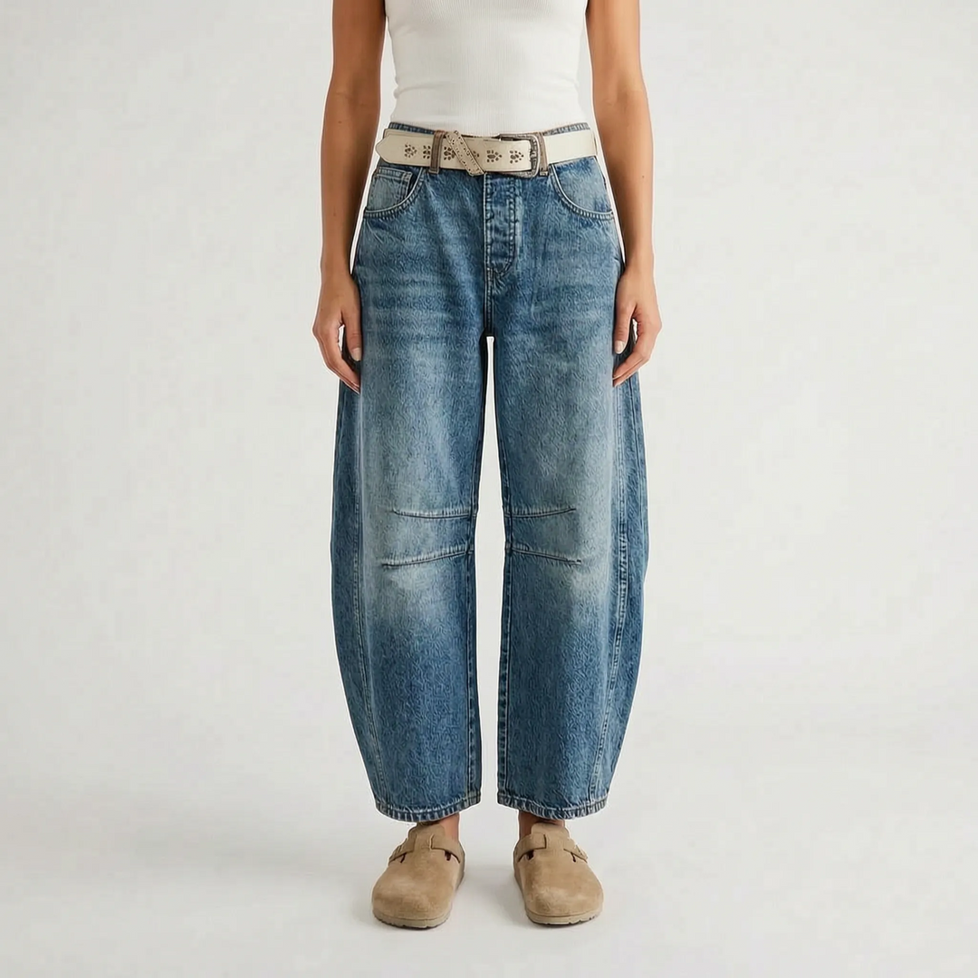 Wide Leg Jeans Women -  Juanita