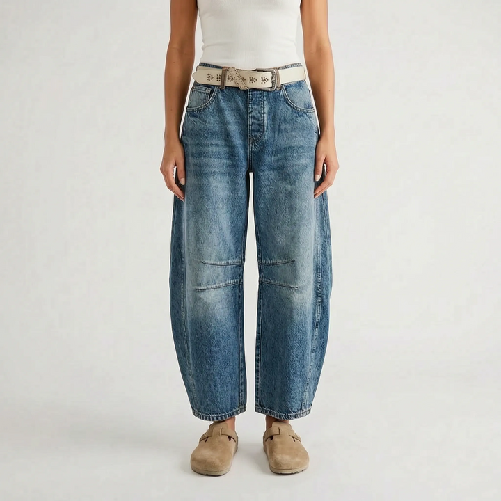 Wide Leg Jeans Women -  Juanita