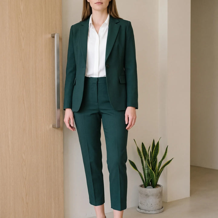 Womens Pants Suit -  Edna