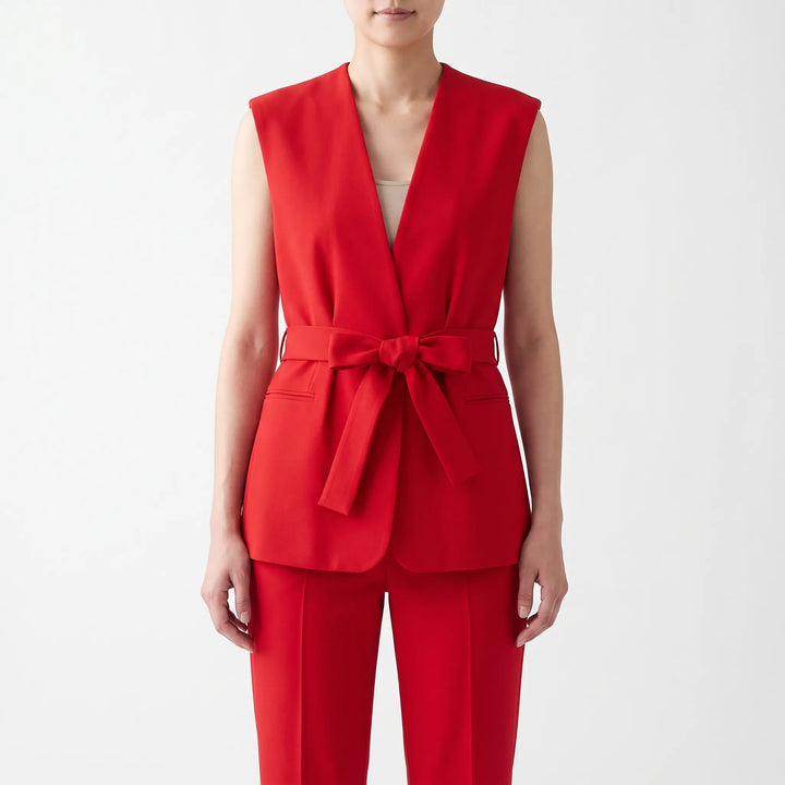 Womens Wide Leg Pant Suit -  Lauren