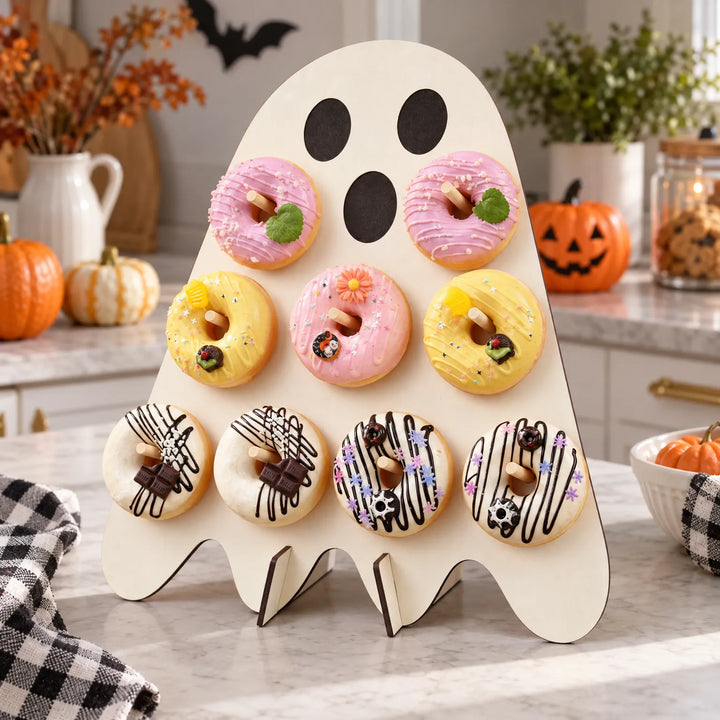 Wooden Doughnut Stand - Boodisplay