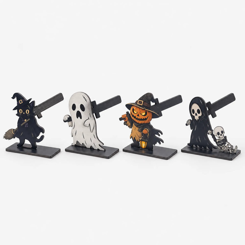 Wooden Toilet Roll Holder Stand - Grimroll