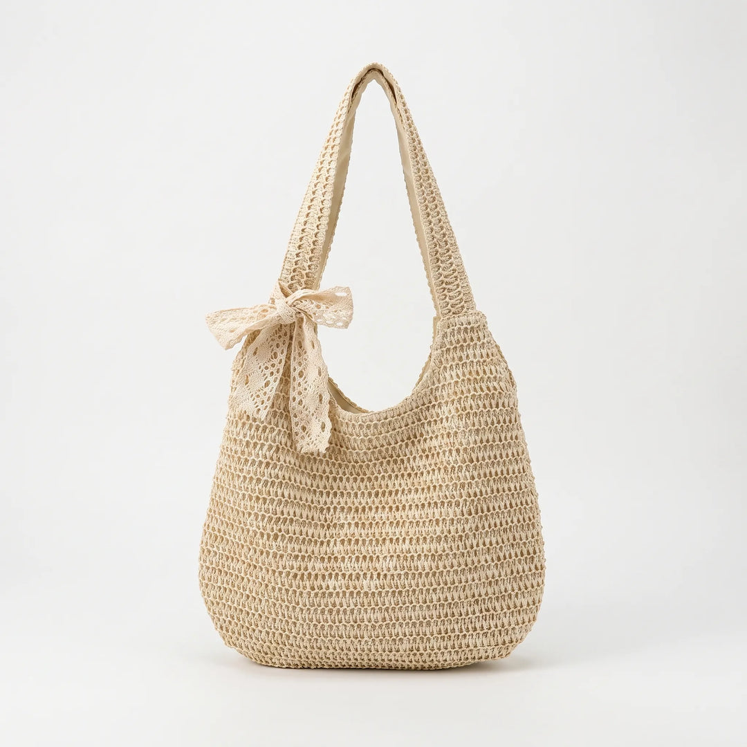 Woven Shoulder Tote - Vivera