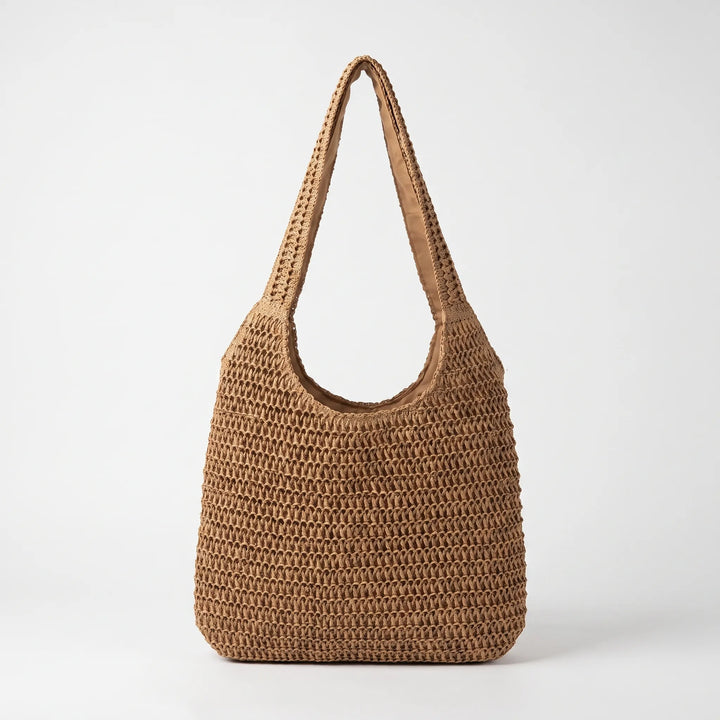 Woven Shoulder Tote - Vivera