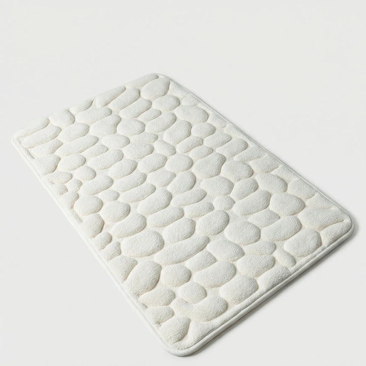 Zachte Antislip Badmat Met Keienpatroon - Drystone