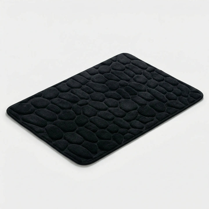 Zachte Antislip Badmat Met Keienpatroon - Drystone