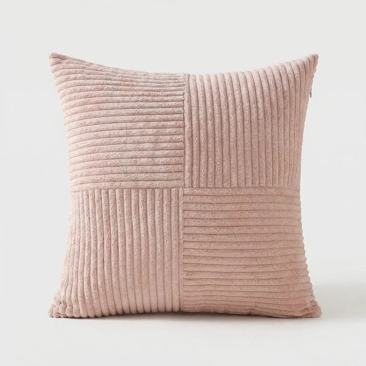 Zachte Kussenhoes Met Ribbelmotief - Cordivo