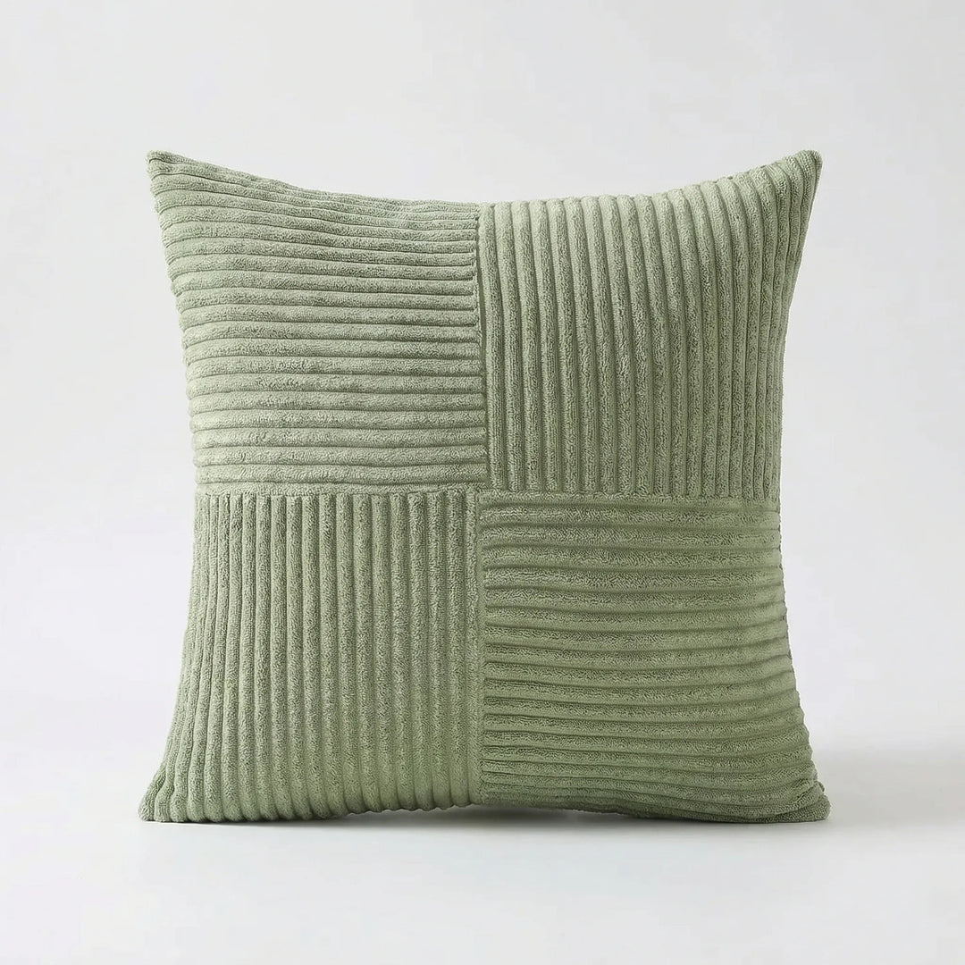 Zachte Kussenhoes Met Ribbelmotief - Cordivo